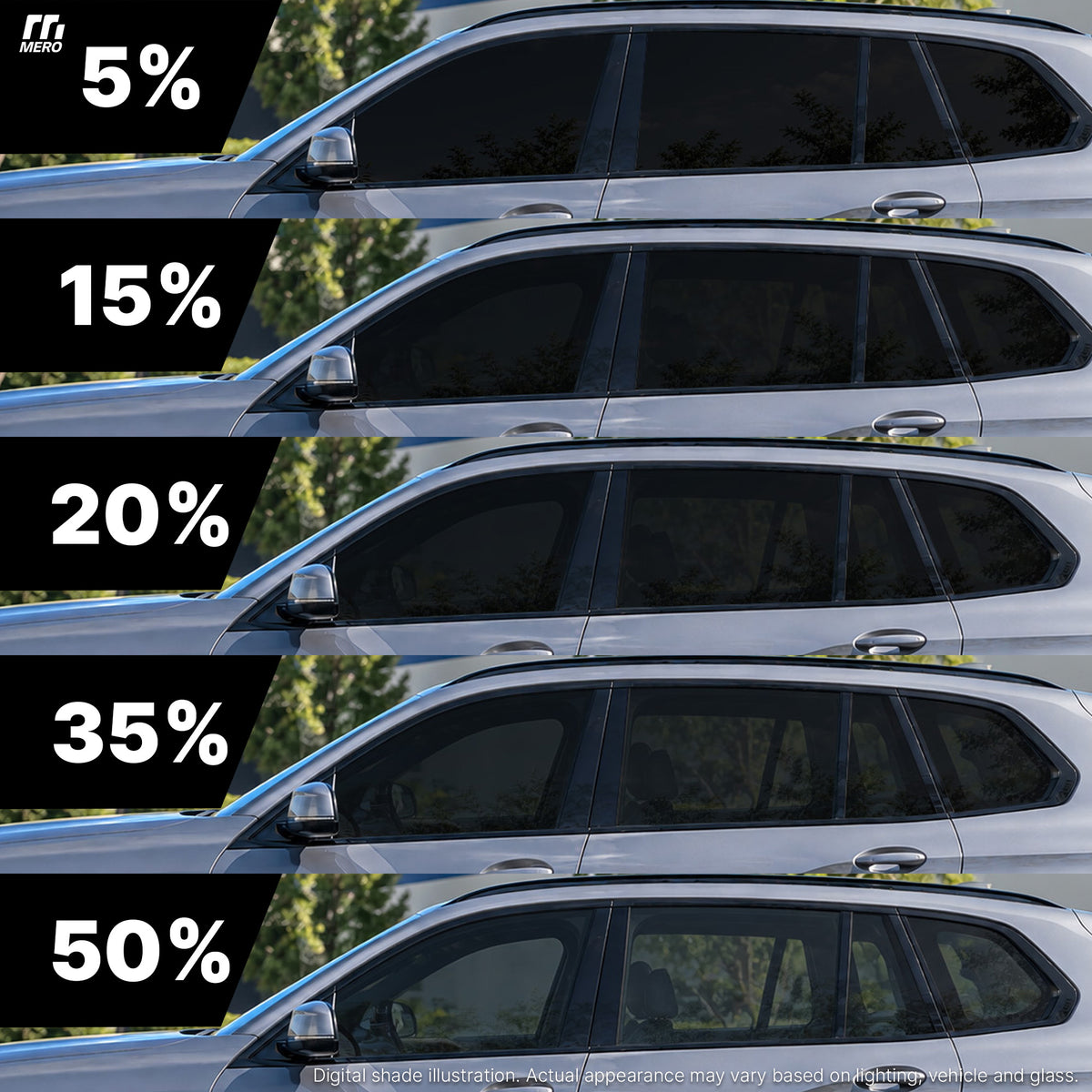 MERO Carbon Window Film